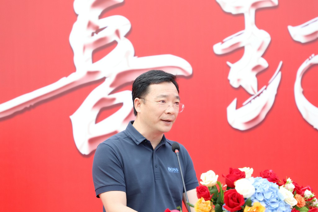 喜封金頂，不負(fù)佳期丨茶山尚錦匯項(xiàng)目封頂儀式圓滿舉行(圖7)